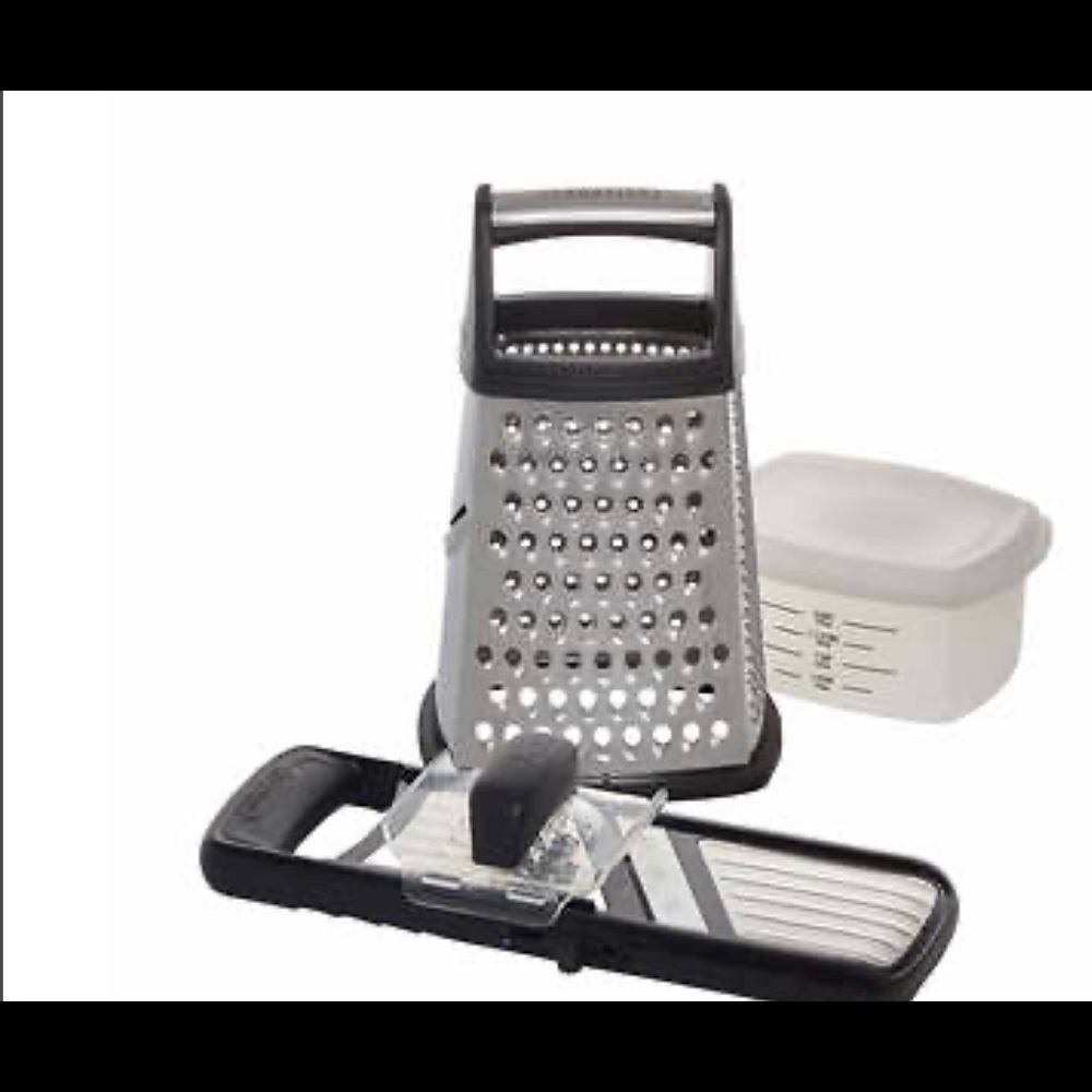 Sabatier stainless steel box grater & mandoline